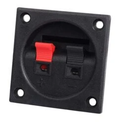 MORSETTIERA CASSA ACUSTICA DA INCASSO VASCHETTA RICAMBIO A MOLLA 5x5 CM