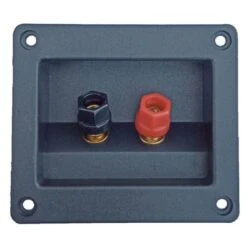 PANNELLO POSTERIORE MORSETTIERA INCASSO CASSE ACUSTICHE Rosso Nero A Vite 6 PANNELLO POSTERIORE MORSETTIERA INCASSO CASSE ACUSTICHE Rosso Nero A Vite -Nedis Vendite pannello posteriore morsettiera incasso casse acustiche rosso nero a vite 2