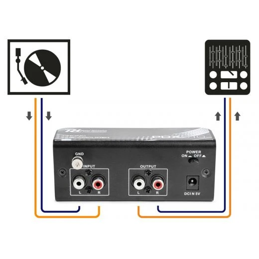 PREAMPLIFICATORE AMPLIFICATORE PHONO GIRADISCHI Fono 3 PREAMPLIFICATORE AMPLIFICATORE PHONO GIRADISCHI Fono - immagine 3