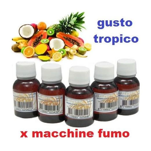 PROFUMO ESSENZA FRAGRANZA GUSTO TROPICO X MACCHINE FUMO Art. 160653 1 PROFUMO ESSENZA FRAGRANZA GUSTO TROPICO X MACCHINE FUMO Art. 160653
