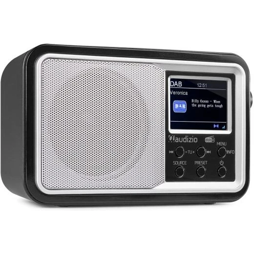 RADIO DAB+ STEREO DAB BLUETOOTH RICARICABILE BATTERIE DISPLAY DIGITALE Silver 2 RADIO DAB+ STEREO DAB BLUETOOTH RICARICABILE BATTERIE DISPLAY DIGITALE Silver - immagine 2