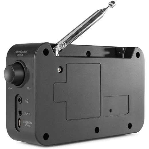 RADIO DAB+ STEREO DAB BLUETOOTH RICARICABILE BATTERIE DISPLAY DIGITALE Silver 6 RADIO DAB+ STEREO DAB BLUETOOTH RICARICABILE BATTERIE DISPLAY DIGITALE Silver - immagine 6