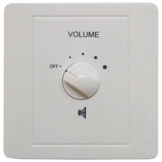 REGOLATORE DI VOLUME A MANOPOLA FILODIFFUSIONE CASA HOME PLACCA PARETE 2 REGOLATORE DI VOLUME A MANOPOLA FILODIFFUSIONE CASA HOME PLACCA PARETE - immagine 2