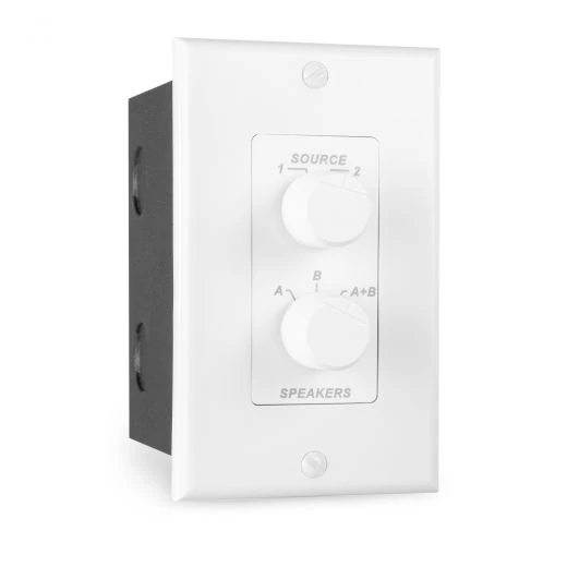 SELETTORE AUDIO SWITCH DA INCASSO PARETE X ALTOPARLANTI FILODIFFUSIONE 1 SELETTORE AUDIO SWITCH DA INCASSO PARETE X ALTOPARLANTI FILODIFFUSIONE