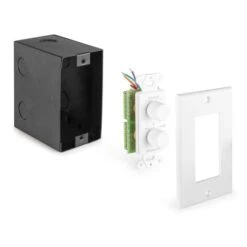 SELETTORE AUDIO SWITCH DA INCASSO PARETE X ALTOPARLANTI FILODIFFUSIONE 9 SELETTORE AUDIO SWITCH DA INCASSO PARETE X ALTOPARLANTI FILODIFFUSIONE -Nedis Vendite selettore audio switch da incasso parete x altoparlanti filodiffusione 1 3