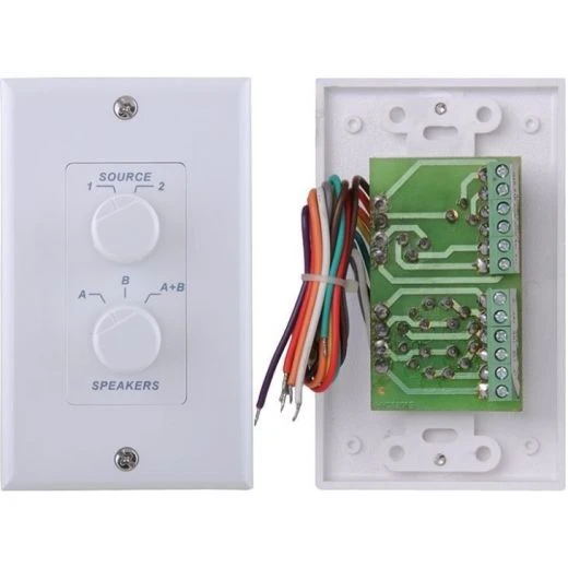 SELETTORE AUDIO SWITCH DA INCASSO PARETE X ALTOPARLANTI FILODIFFUSIONE 6 SELETTORE AUDIO SWITCH DA INCASSO PARETE X ALTOPARLANTI FILODIFFUSIONE - immagine 6