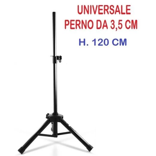STATIVO CASSE ACUSTICHE TREPPIEDE SUPPORTO CAVALLETTO UNIVERSALE 120 CM H. 1 STATIVO CASSE ACUSTICHE TREPPIEDE SUPPORTO CAVALLETTO UNIVERSALE 120 CM H.