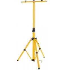 STATIVO TREPPIEDE SUPPORTO LUCI DJ A T * X 2 EFFETTI LUCE * 160 CM MAX