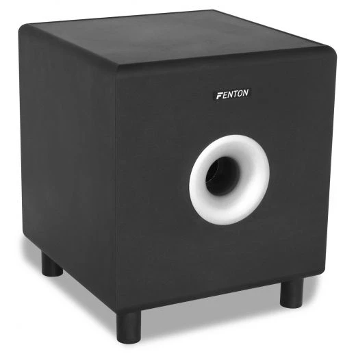 SUBWOOFER ATTIVO HOME THEATRE AMPLIFICATO 200W WOOFER 21 CM 8" BLACK 3 SUBWOOFER ATTIVO HOME THEATRE AMPLIFICATO 200W WOOFER 21 CM 8" BLACK - immagine 3