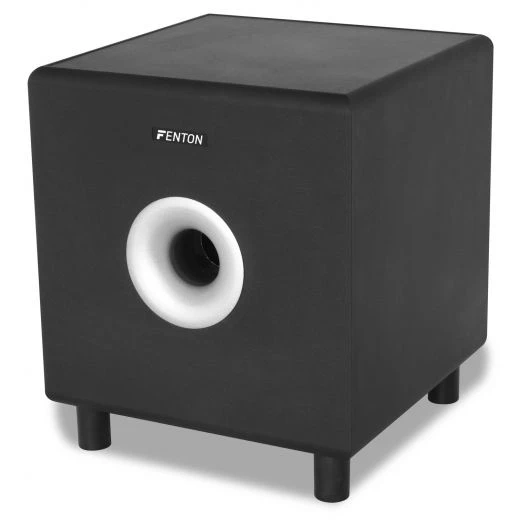 SUBWOOFER ATTIVO HOME THEATRE AMPLIFICATO 200W WOOFER 21 CM 8" BLACK 1 SUBWOOFER ATTIVO HOME THEATRE AMPLIFICATO 200W WOOFER 21 CM 8" BLACK