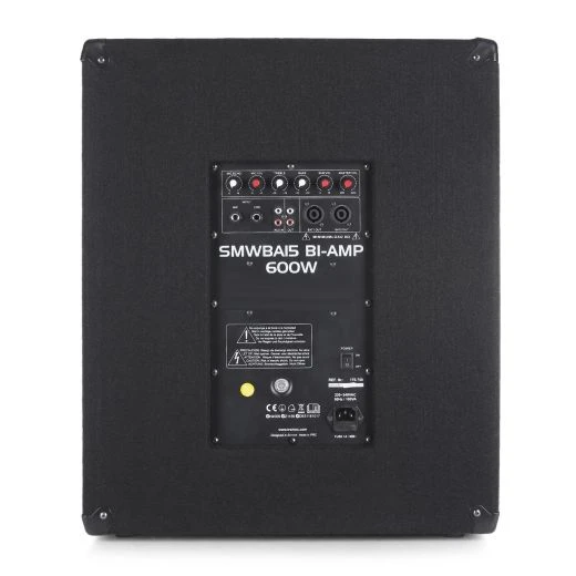SUBWOOFER PA AMPLIFICATO ATTIVO DJ DEEJAY 600W | CON 2 USCITE ATTIVE 2 SUBWOOFER PA AMPLIFICATO ATTIVO DJ DEEJAY 600W | CON 2 USCITE ATTIVE - immagine 2