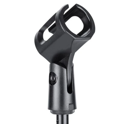 SUPPORTO MICROFONO DA TAVOLO ASTA MICROFONICA METALLO PORTA MICROFONO + CLIP 2 SUPPORTO MICROFONO DA TAVOLO ASTA MICROFONICA METALLO PORTA MICROFONO + CLIP - immagine 2