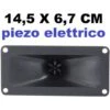 TROMBA PIEZOELETTRICO 150W ACUTI PIEZO ELETTRICI 14,5 Cm X 6,7 Cm
