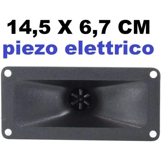 TROMBA PIEZOELETTRICO 150W ACUTI PIEZO ELETTRICI 14,5 Cm X 6,7 Cm 1 TROMBA PIEZOELETTRICO 150W ACUTI PIEZO ELETTRICI 14,5 Cm X 6,7 Cm
