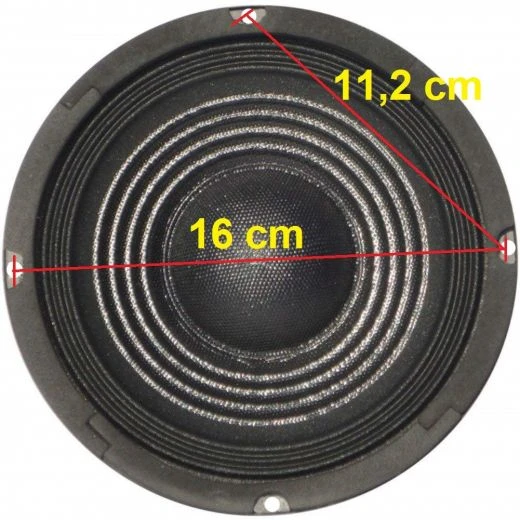 WOOFER 6,5" (16,5 Cm) RICAMBIO CASSE O AUTO 100W 4 OHM PREDISPOSIZIONI SPORTELLO 4 WOOFER 6,5" (16,5 Cm) RICAMBIO CASSE O AUTO 100W 4 OHM PREDISPOSIZIONI SPORTELLO - immagine 4