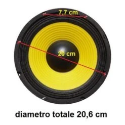 WOOFER ALTOPARLANTE PROFESSIONALE 8" 21 CM 150W 4 OHM 210 MM 9 WOOFER ALTOPARLANTE PROFESSIONALE 8" 21 CM 150W 4 OHM 210 MM -Nedis Vendite woofer altoparlante professionale 8 21 cm 150w 4 ohm 210 mm 4